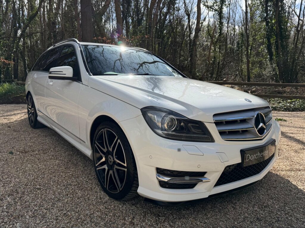 Mercedes-Benz C Class 3.0 C350 Cdi V6 Amg Sport Plus Estate G White #3
