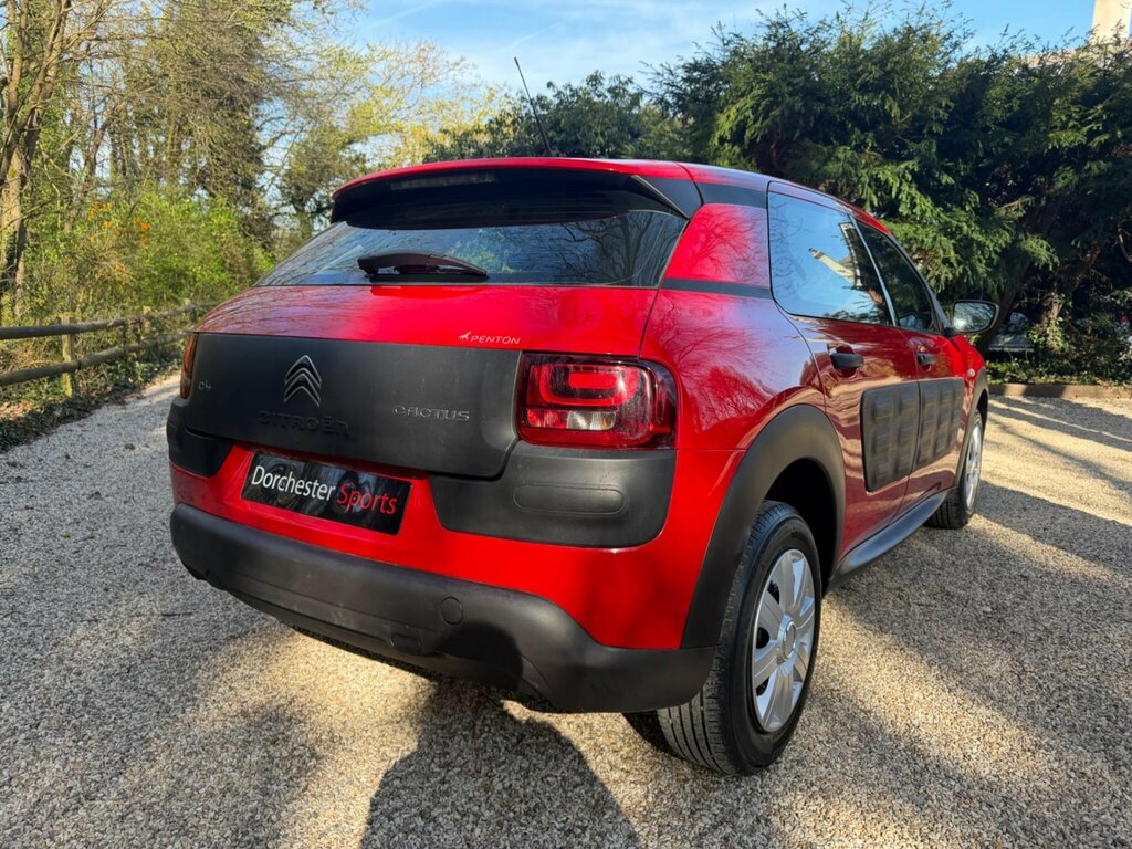 Citroen C4 Cactus 1.2 Puretech Touch Hatchback Eur KS65RZV Red #5