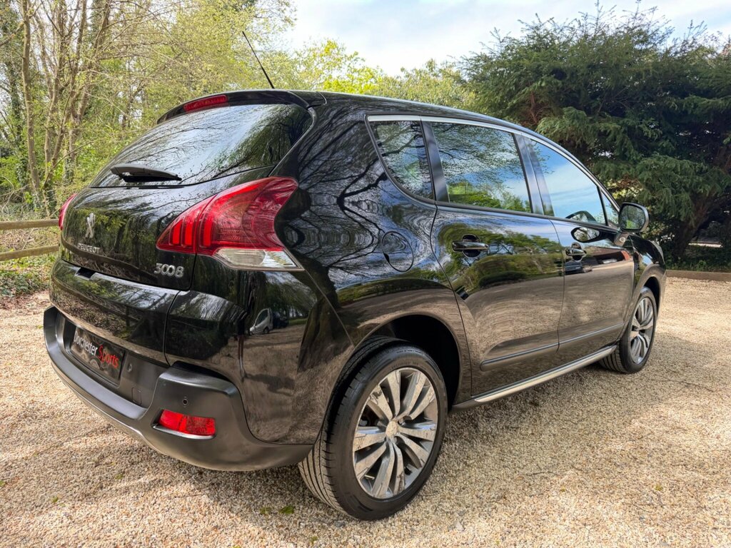 Peugeot 3008 1.6 Bluehdi Active Etg Euro 6 Ss DX65WLD Black #4