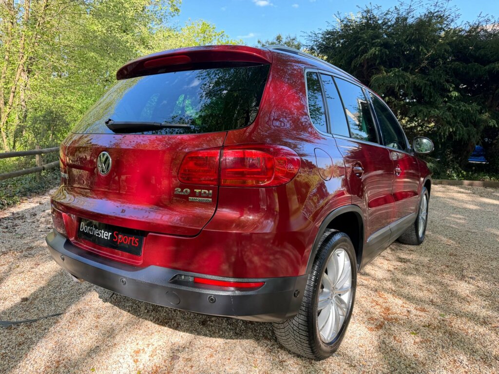 Volkswagen Tiguan 2.0 Tdi Bluemotion Tech Sport Dsg 4Wd Euro 5 Ss EA51SEA Red #6