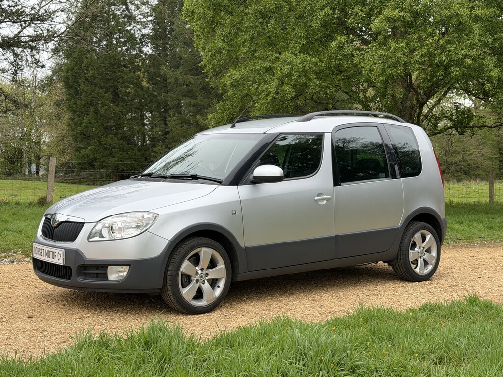 Skoda Roomster Mpv 1.9 Tdi Pure Drive Scout 2008 Silver #4