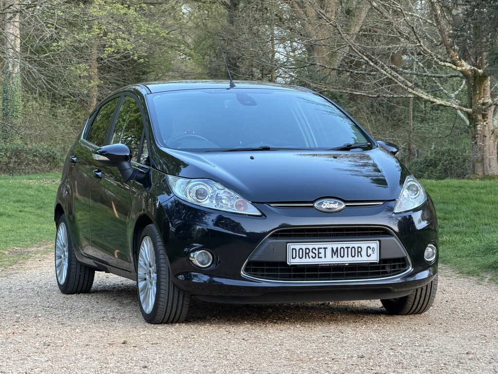 Ford Fiesta Hatchback 1.4 Titanium 2012 RO12HMK Black #5