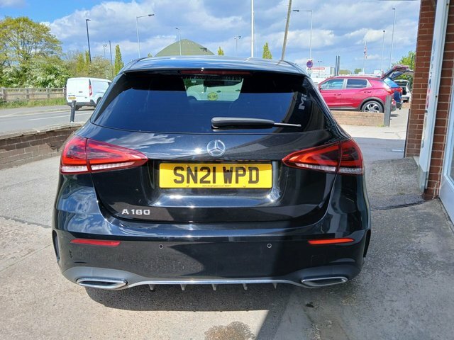 Mercedes-Benz A Class 1.3 A180 Amg Line Executive Hatchback SN21WPD Black #6