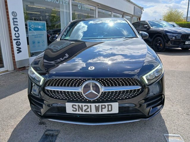 Mercedes-Benz A Class 1.3 A180 Amg Line Executive Hatchback SN21WPD Black #2