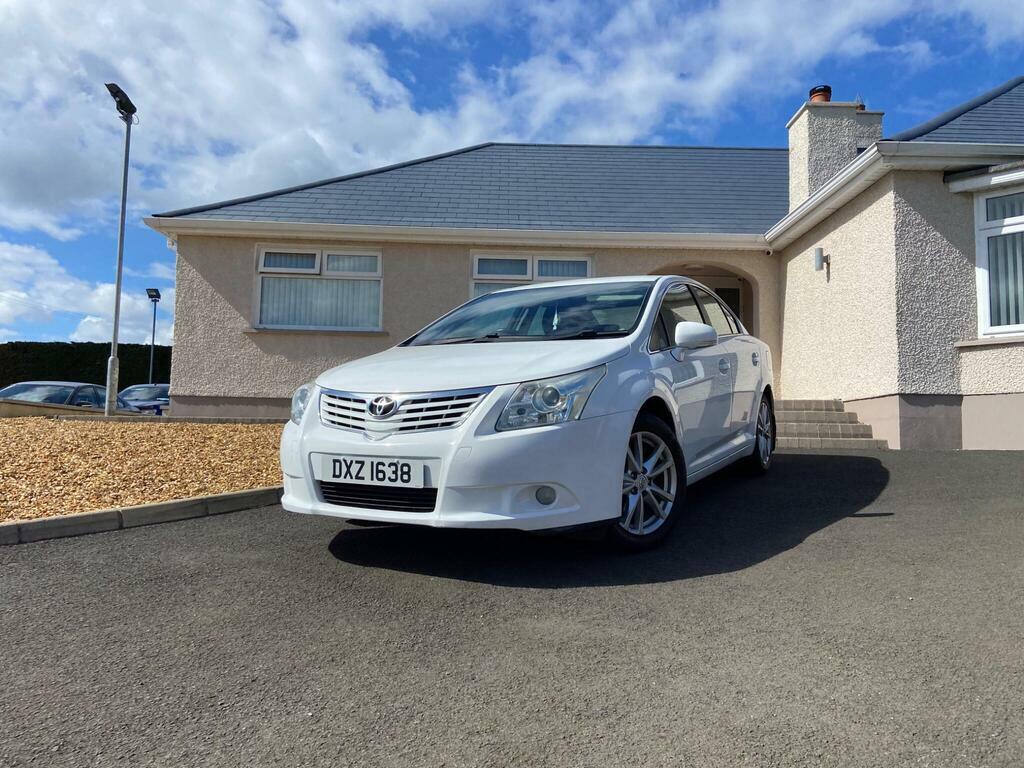 Toyota Avensis 1.8 V-matic Tr Saloon DXZ1638 White #4