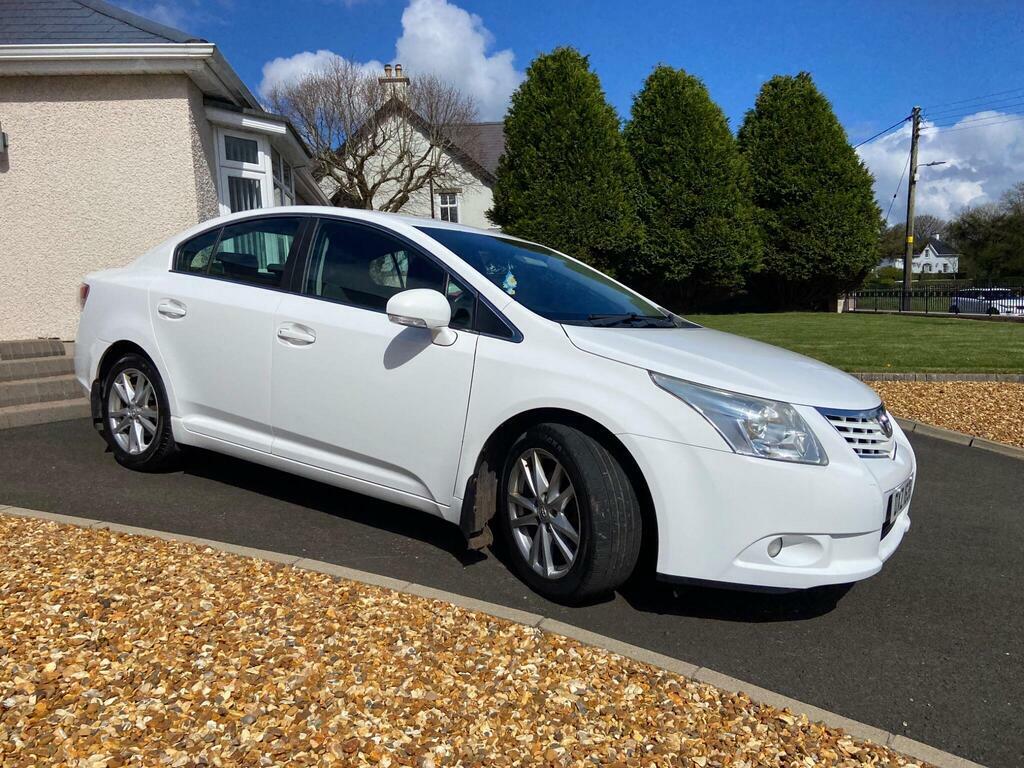 Toyota Avensis 1.8 V-matic Tr Saloon DXZ1638 White #2