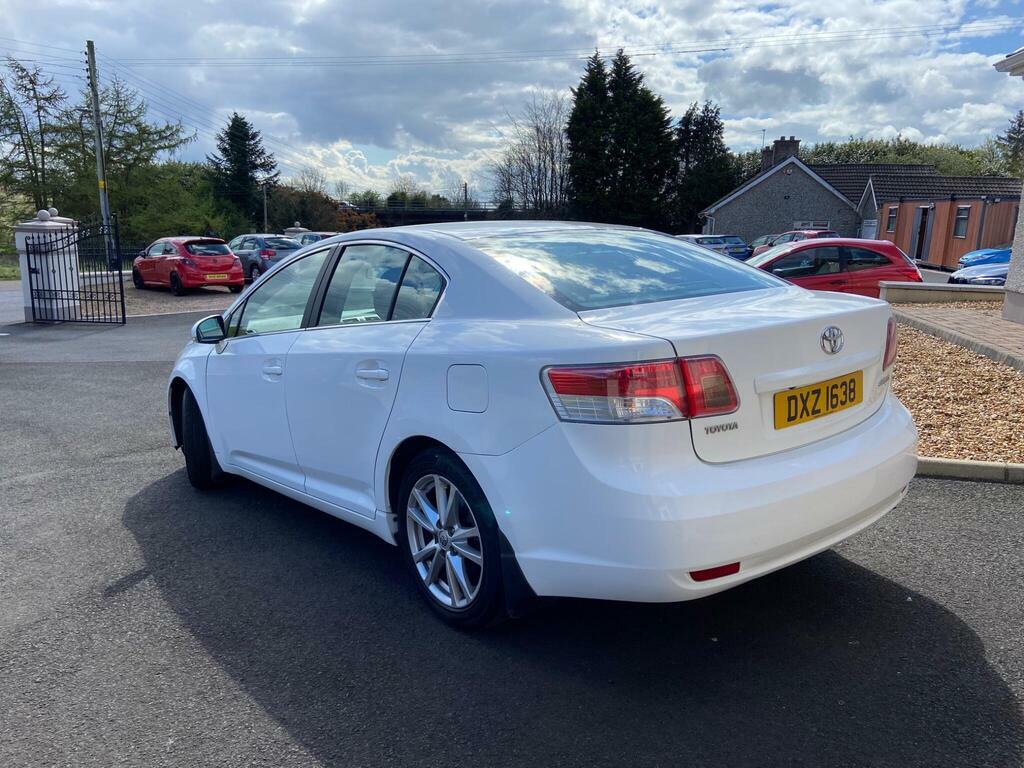 Toyota Avensis 1.8 V-matic Tr Saloon DXZ1638 White #5