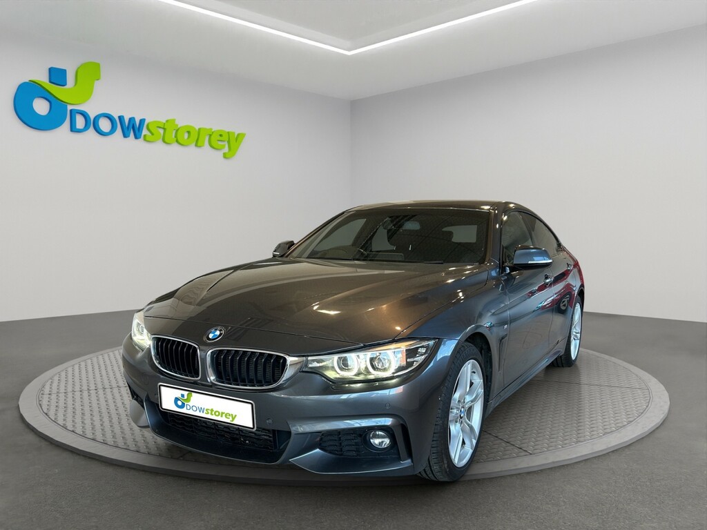 BMW 4 Series Gran Coupe Hatchback 2.0 420D M Sport Gran Coupe 201969 YG69SZY Grey #3