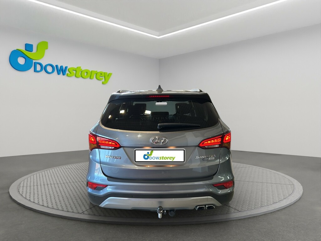 Hyundai Santa Fe Suv 2.2 Santa Fe 5-St 2.2 Prm Bd At My16 201666 AK66HBN Silver #6