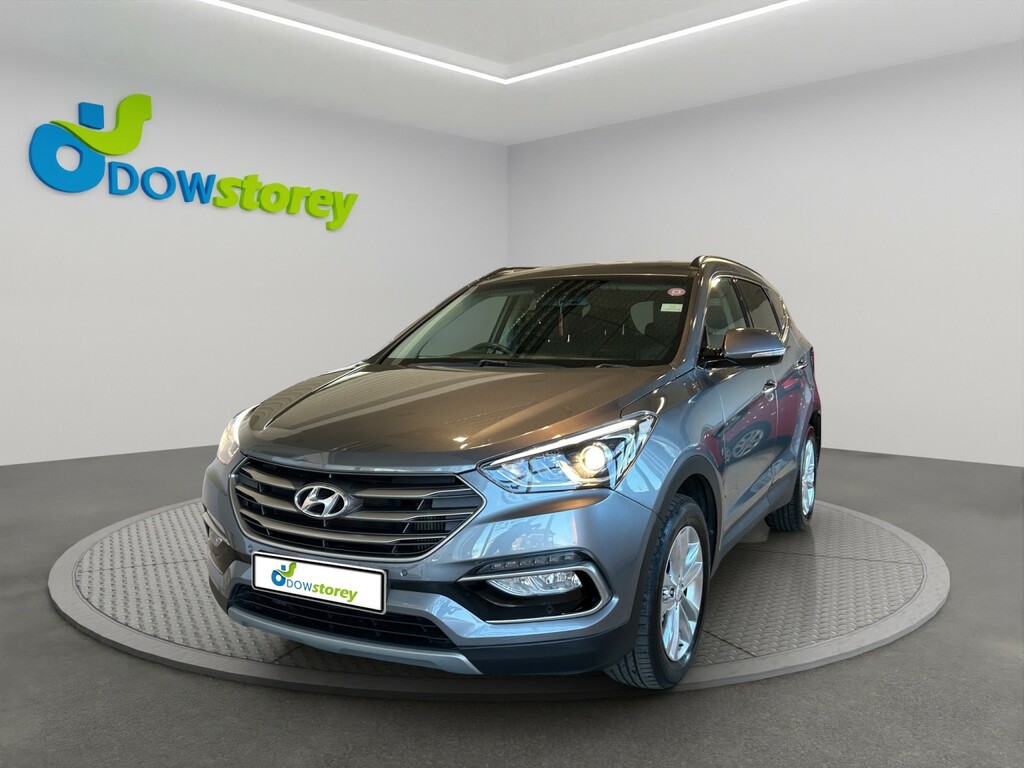Hyundai Santa Fe Suv 2.2 Santa Fe 5-St 2.2 Prm Bd At My16 201666 AK66HBN Silver #3