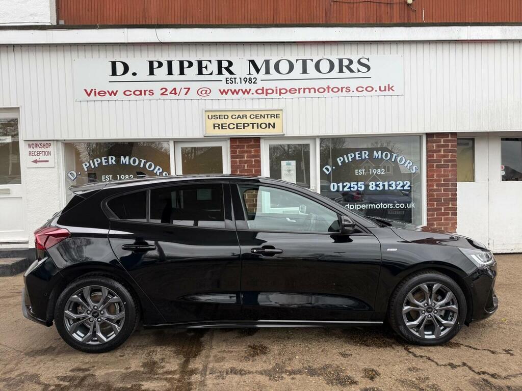 Ford Focus Hatchback 1.0T Ecoboost Mhev St-line Dct Euro 6 S BC73JOH Black #2