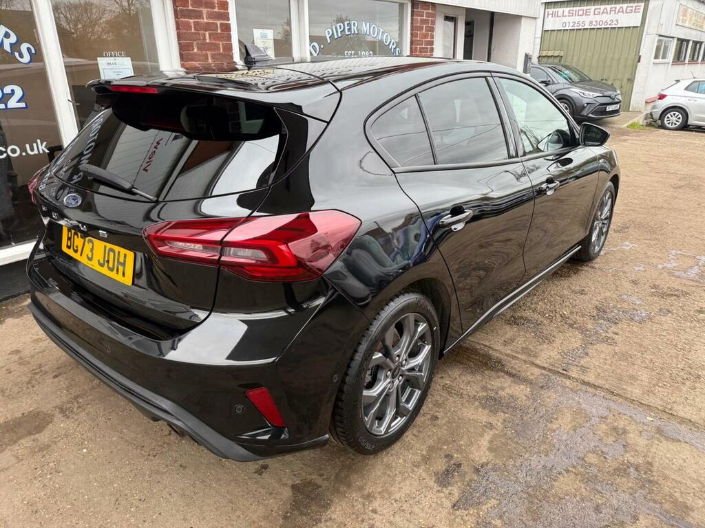 Ford Focus Hatchback 1.0T Ecoboost Mhev St-line Dct Euro 6 S BC73JOH Black #3