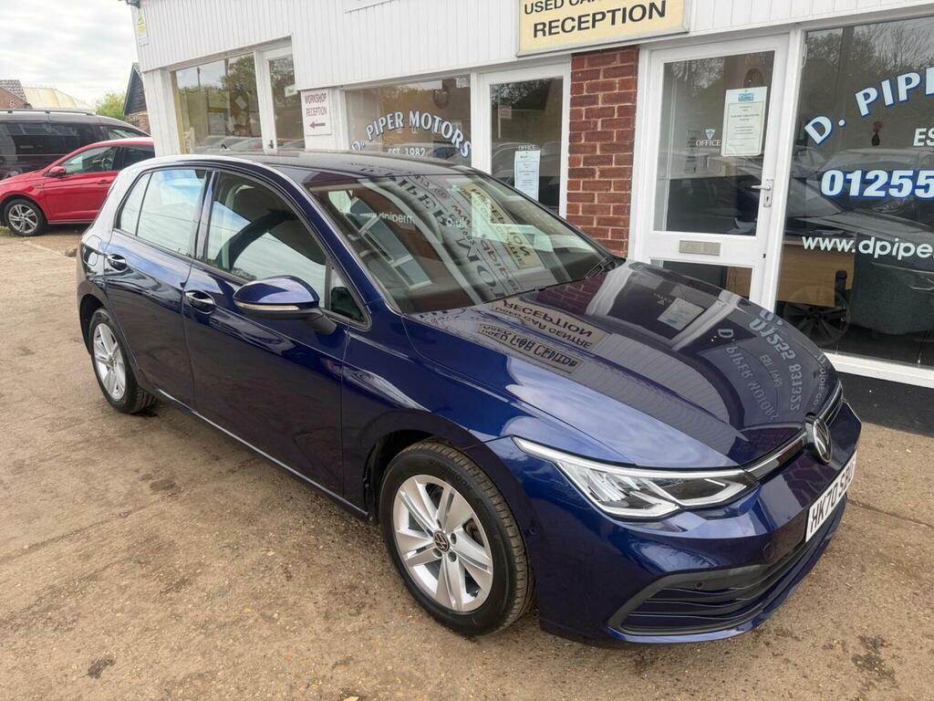 Volkswagen Golf Hatchback 1.5 Etsi Mhev Life Dsg Euro 6 Ss Blue