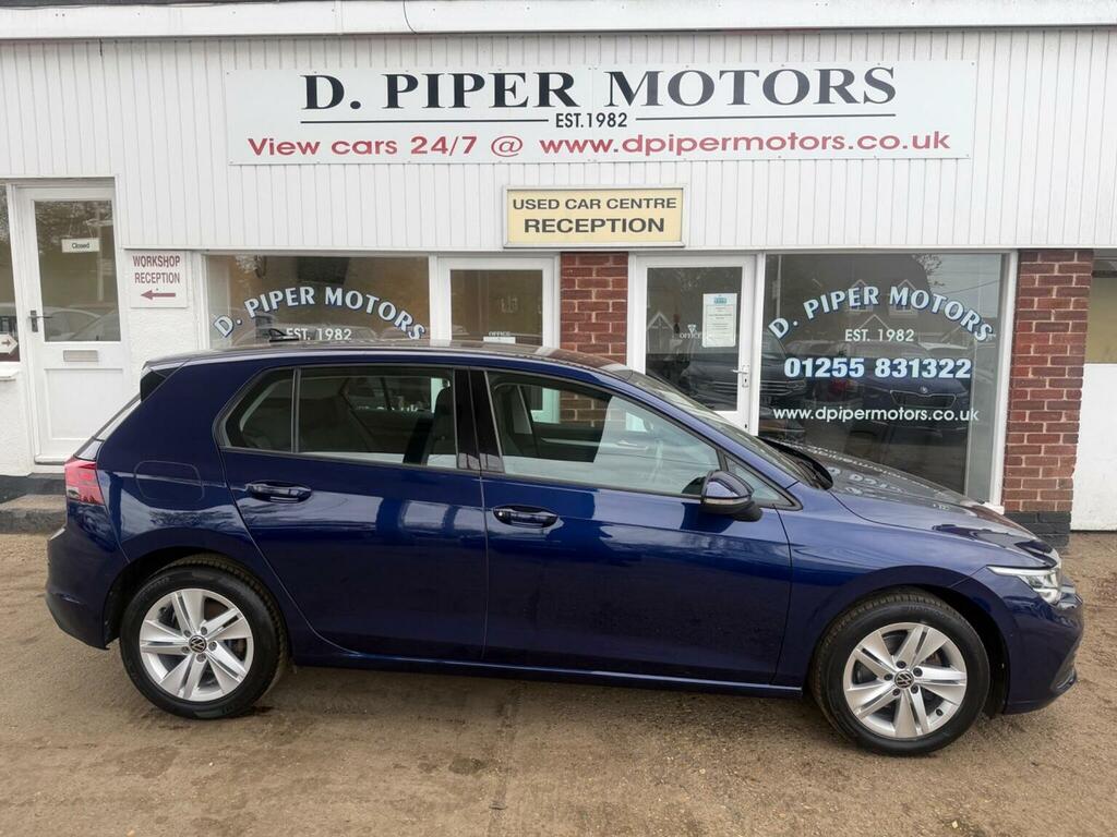 Volkswagen Golf Hatchback 1.5 Etsi Mhev Life Dsg Euro 6 Ss HK70SBU Blue #2