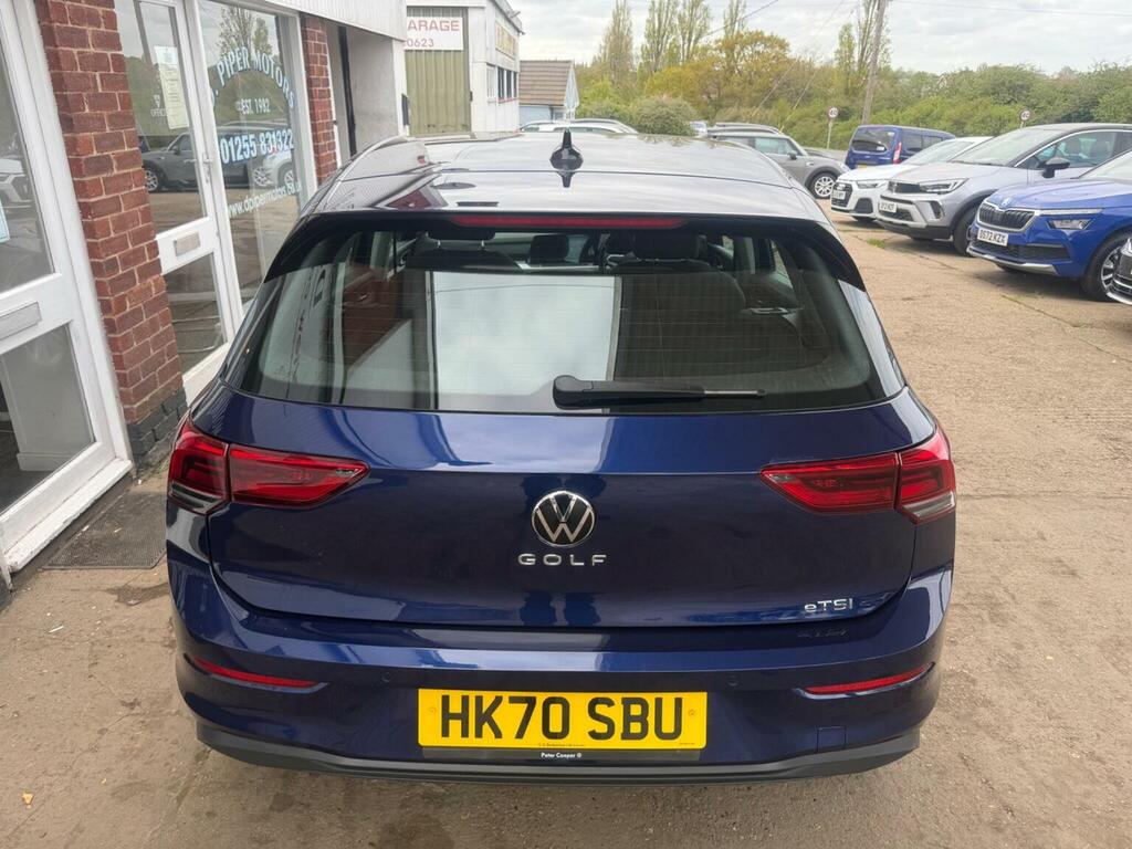 Volkswagen Golf Hatchback 1.5 Etsi Mhev Life Dsg Euro 6 Ss HK70SBU Blue #4