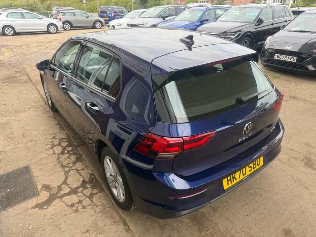 Volkswagen Golf Hatchback 1.5 Etsi Mhev Life Dsg Euro 6 Ss HK70SBU Blue #5