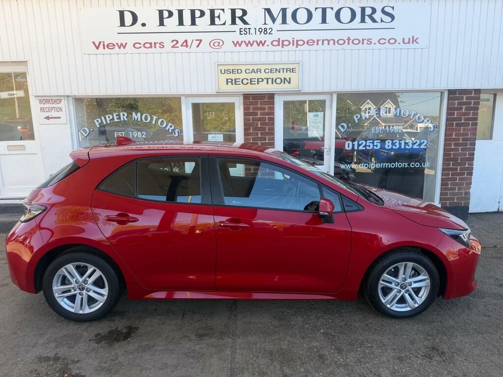 Toyota Corolla Hatchback 1.8 Vvt-h Icon Cvt Euro 6 Ss 202 CY72EWZ Red #2