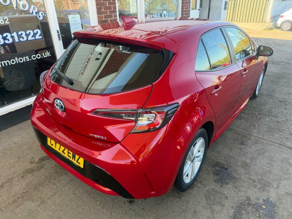 Toyota Corolla Hatchback 1.8 Vvt-h Icon Cvt Euro 6 Ss 202 CY72EWZ Red #3