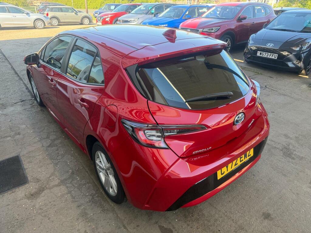 Toyota Corolla Hatchback 1.8 Vvt-h Icon Cvt Euro 6 Ss 202 CY72EWZ Red #5