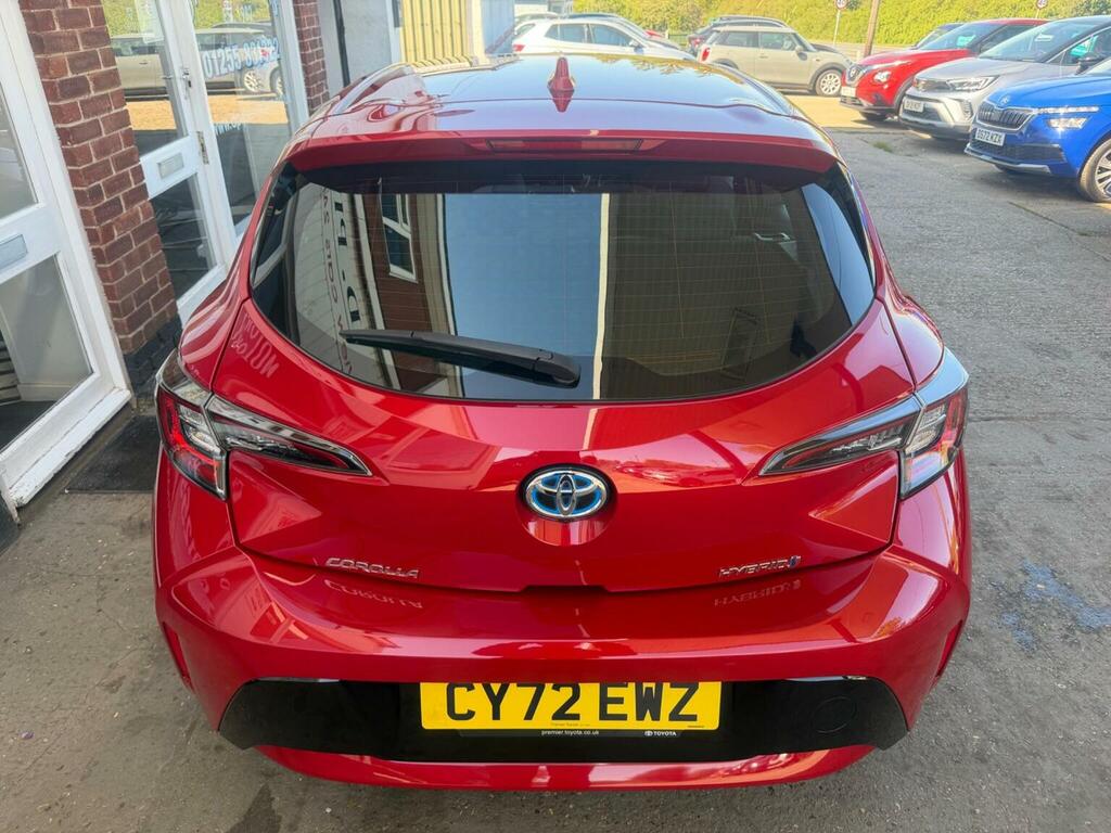 Toyota Corolla Hatchback 1.8 Vvt-h Icon Cvt Euro 6 Ss 202 CY72EWZ Red #4