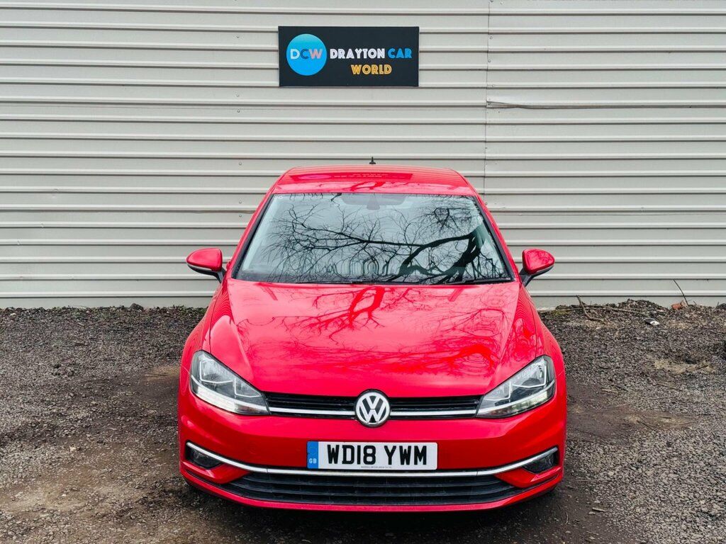 Volkswagen Golf 2.0 Tdi Gt Euro 6 Ss WD18YWM Red #5
