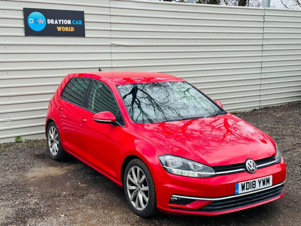 Volkswagen Golf 2.0 Tdi Gt Euro 6 Ss WD18YWM Red #4