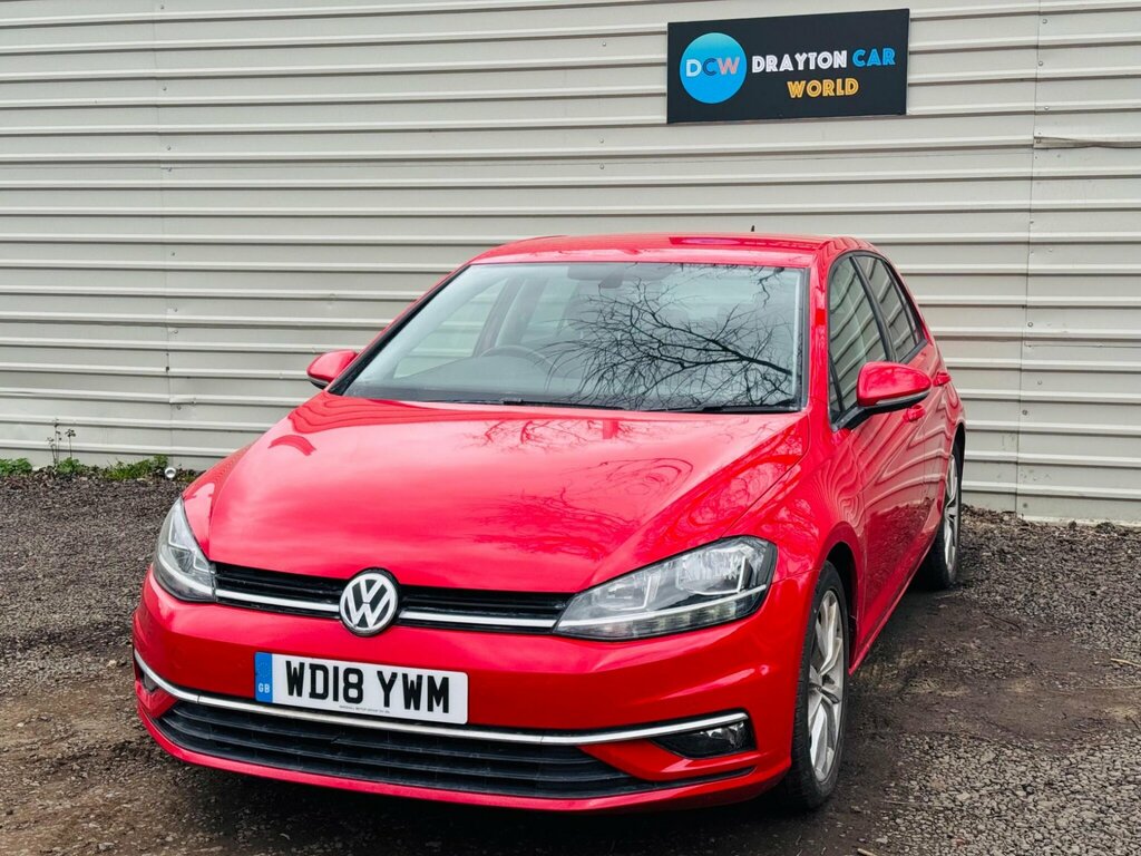 Volkswagen Golf 2.0 Tdi Gt Euro 6 Ss WD18YWM Red #6