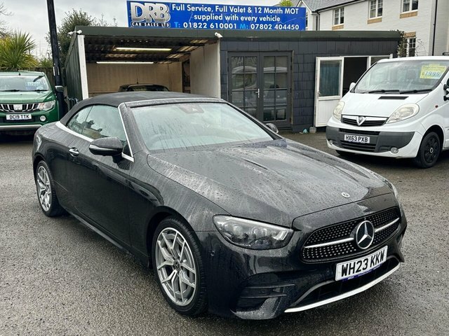Mercedes-Benz E Class 2.0 E300h Mhev Amg Line Premium Cabriolet Pe Black