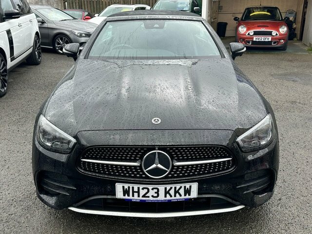 Mercedes-Benz E Class 2.0 E300h Mhev Amg Line Premium Cabriolet Pe WH23KKW Black #2