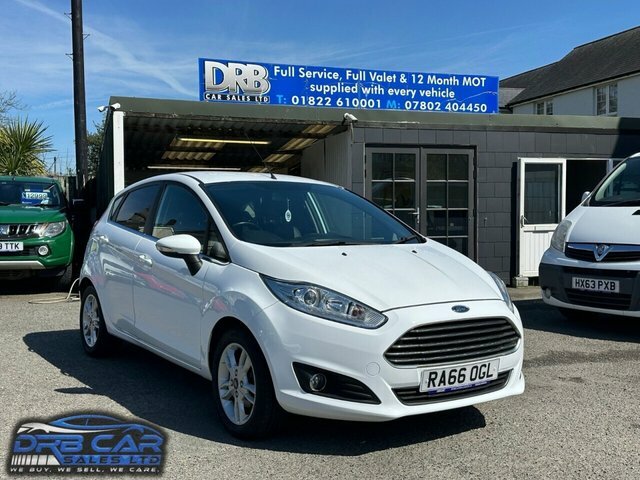 Ford Fiesta 1.25 Zetec Hatchback Euro 6 82 White