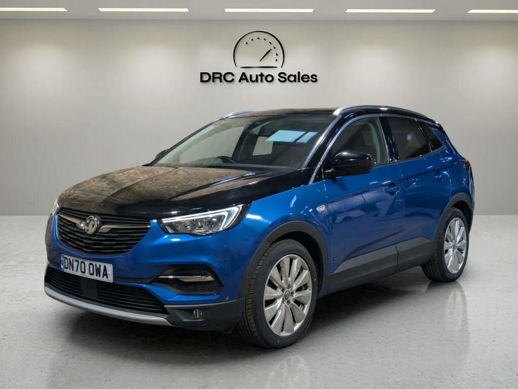 Vauxhall Grandland X 1.6 13.2Kwh Elite Nav 4Wd Euro 6 Ss Hy Blue