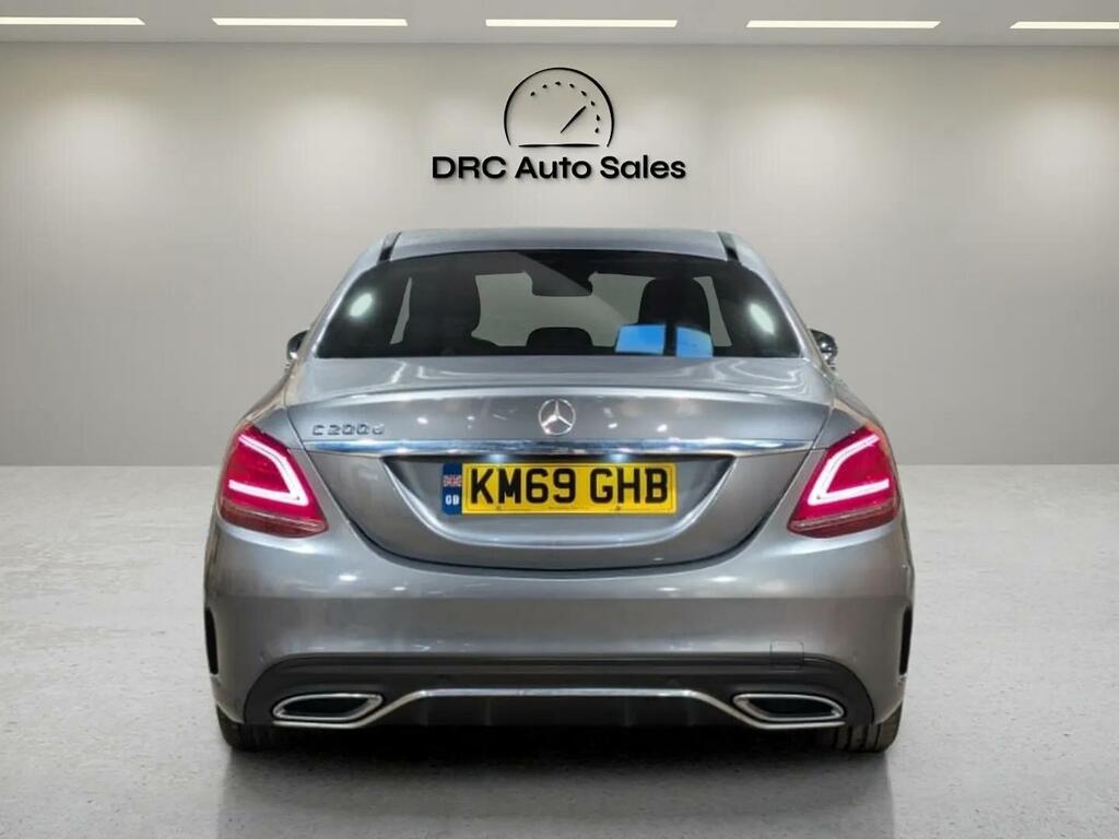 Mercedes-Benz C Class 1.6 C200d Amg Line Premium G-tronic Euro 6 Ss KM69GHB Grey #6