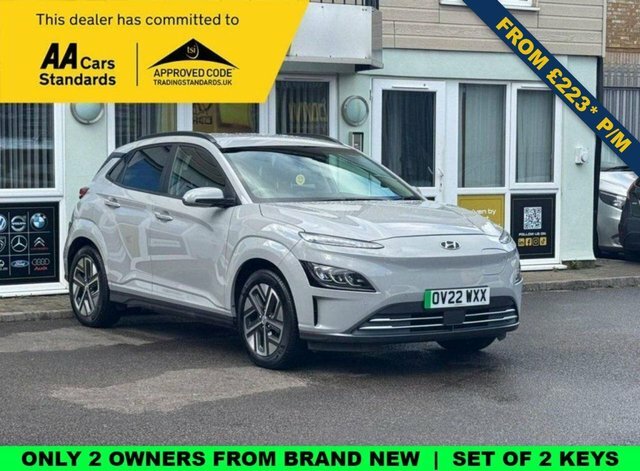 Hyundai Kona 64Kwh Premium Suv 10.5Kw Charge Grey