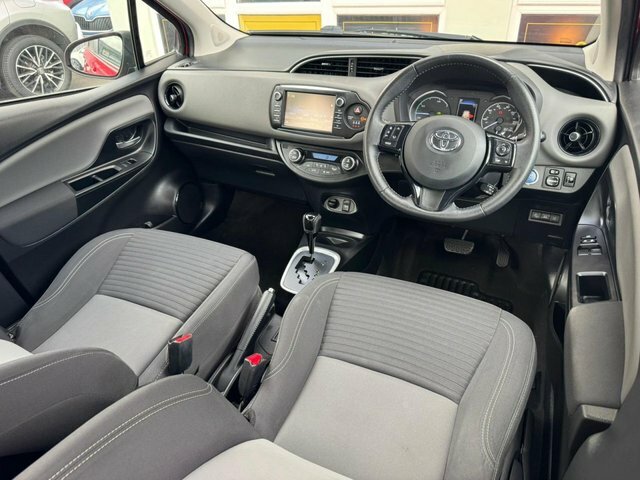 Toyota Yaris 1.5 Vvt-h Icon Hatchback Hybrid E-cvt E WN68KWB Red #6