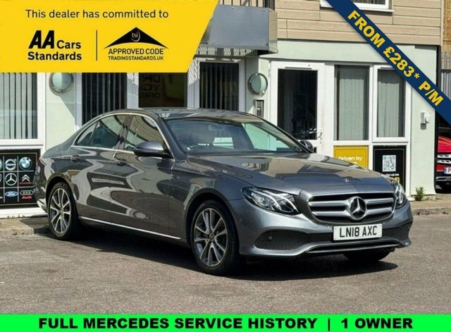 Mercedes-Benz E Class 2.0 E350e 6.4Kwh Se Saloon Plug-in Hybr Grey