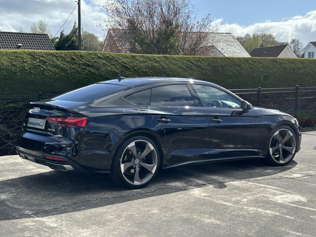 Audi A5 Hatchback Black #5