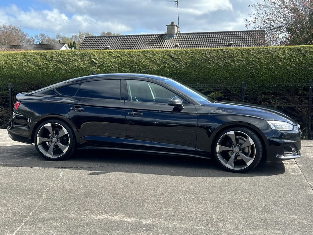 Audi A5 Hatchback Black #3