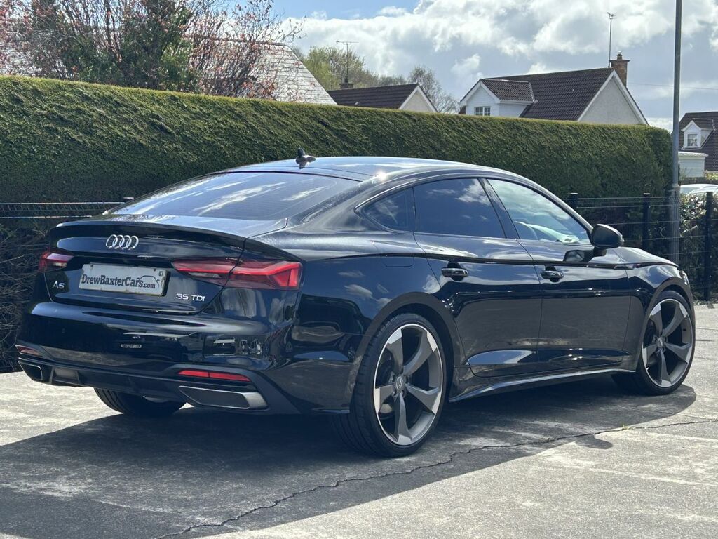 Audi A5 Hatchback Black #6