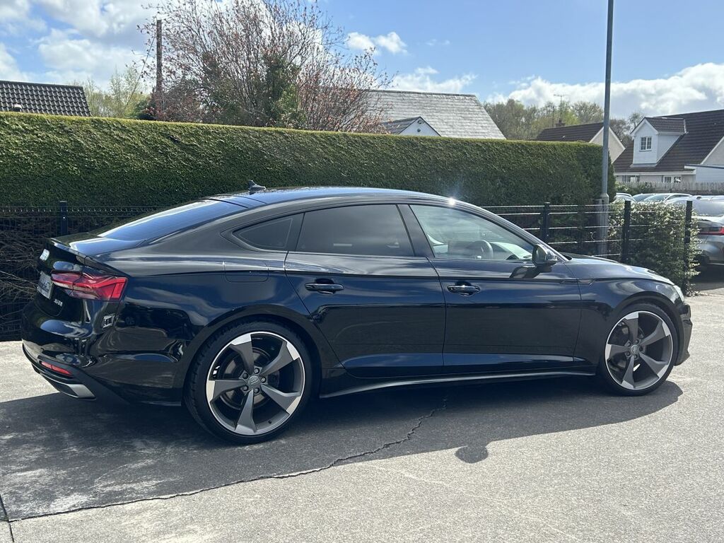 Audi A5 Hatchback Black #4