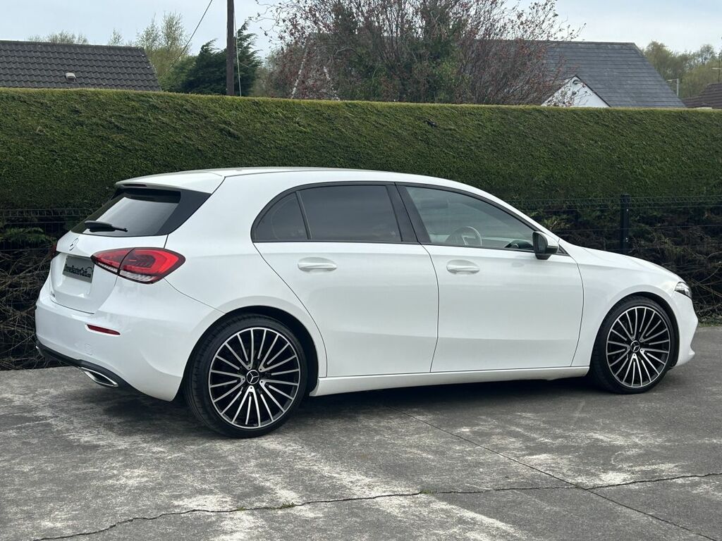 Mercedes-Benz A Class Hatchback White #3