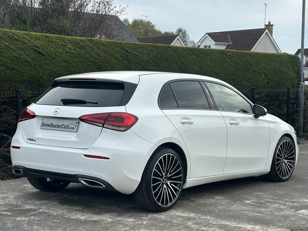 Mercedes-Benz A Class Hatchback White #2