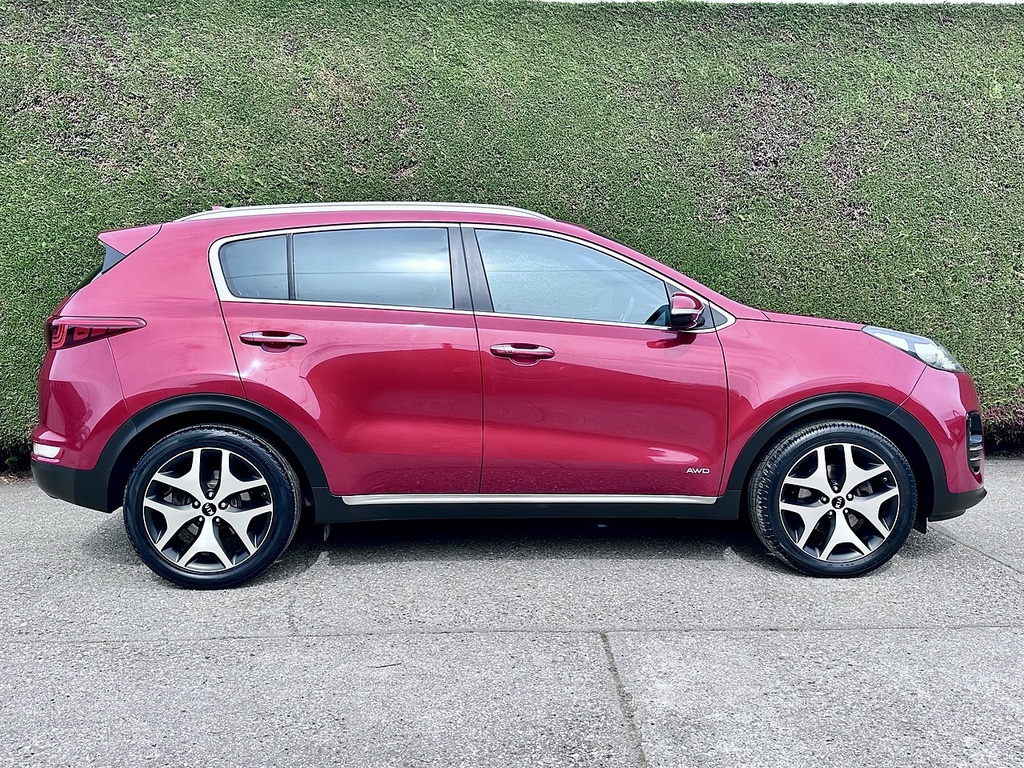 Kia Sportage Sportage Gt-line Suv 1 SA66BZK Red #4