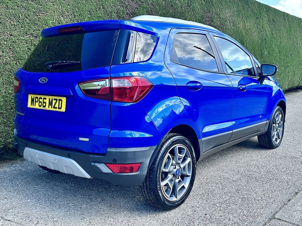 Ford Ecosport 1.0T Ecoboost Titanium Suv 2Wd E WP66MZD Blue #6