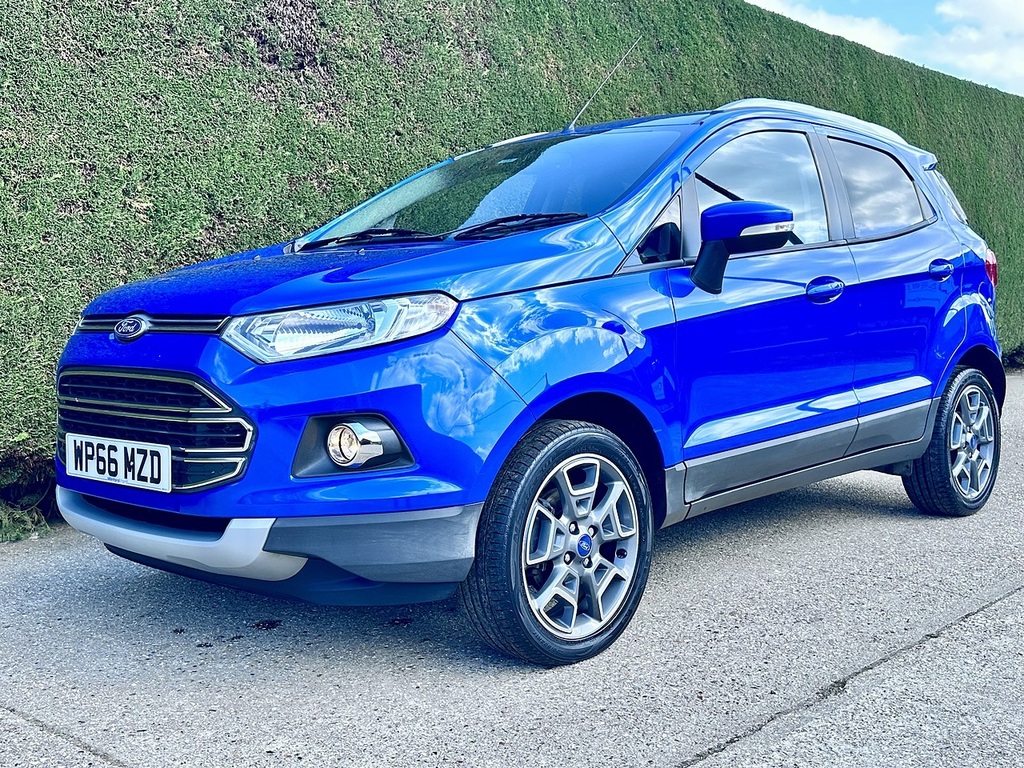 Ford Ecosport 1.0T Ecoboost Titanium Suv 2Wd E WP66MZD Blue #5