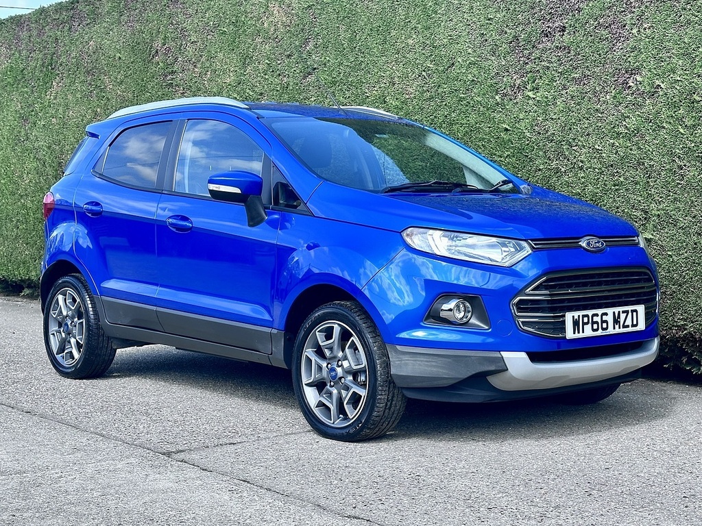 Ford Ecosport 1.0T Ecoboost Titanium Suv 2Wd E Blue