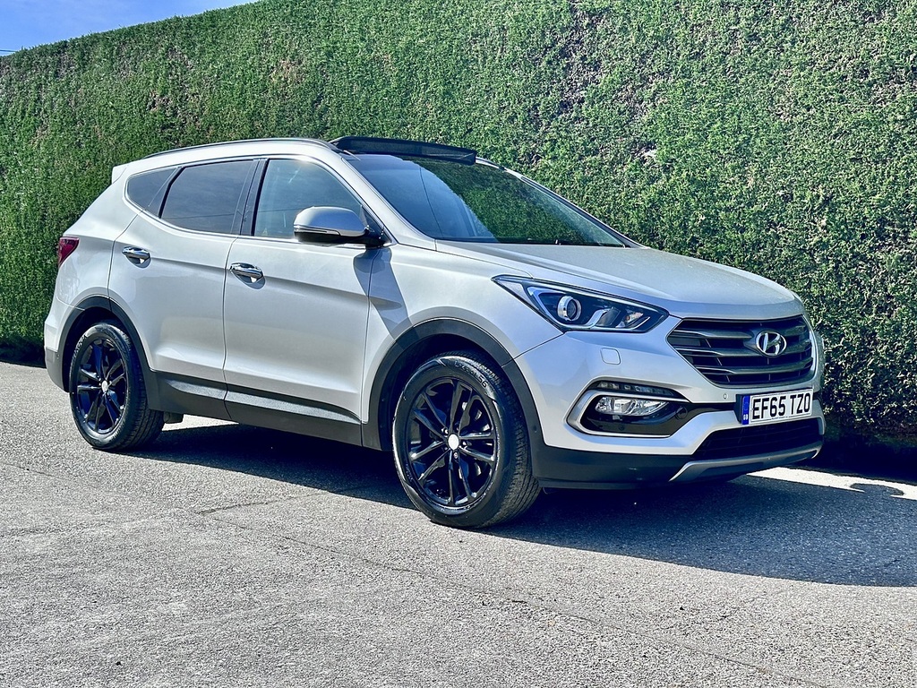 Hyundai Santa Fe 2.2 Crdi Blue Drive Premium Se Suv Silver