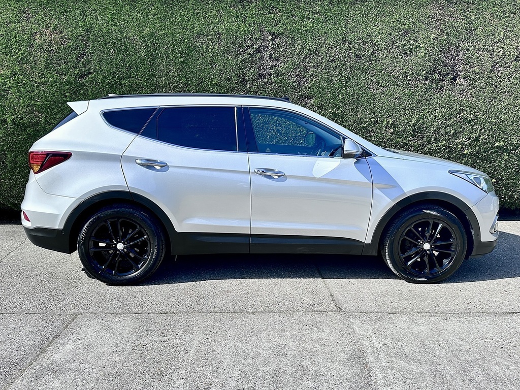 Hyundai Santa Fe 2.2 Crdi Blue Drive Premium Se Suv EF65TZO Silver #4