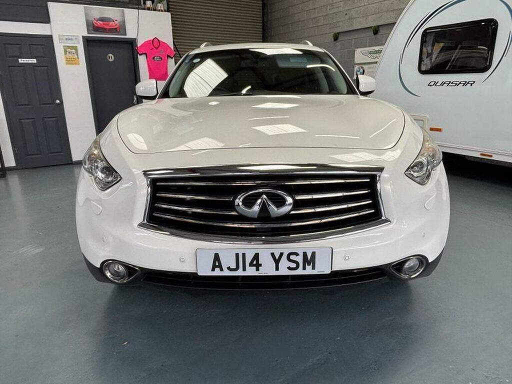 Infiniti QX70 Suv 3.0D V6 Gt 4Wd Euro 5 201414 White #4