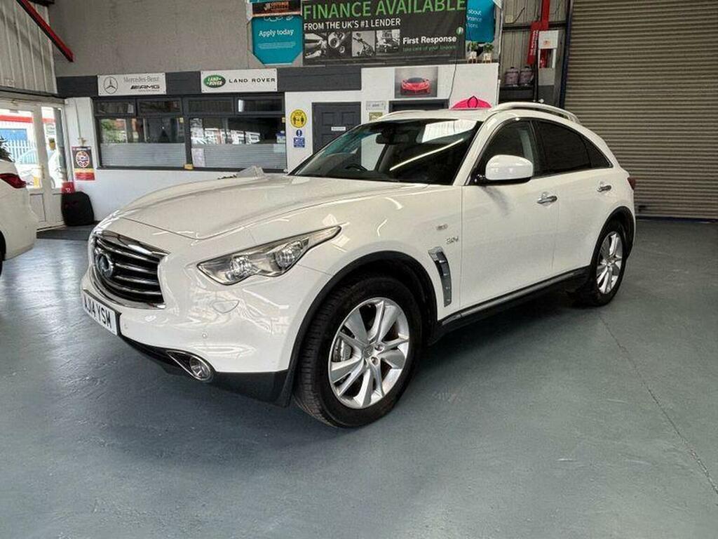 Infiniti QX70 Suv 3.0D V6 Gt 4Wd Euro 5 201414 White #2