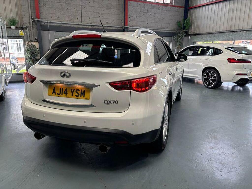 Infiniti QX70 Suv 3.0D V6 Gt 4Wd Euro 5 201414 White #5